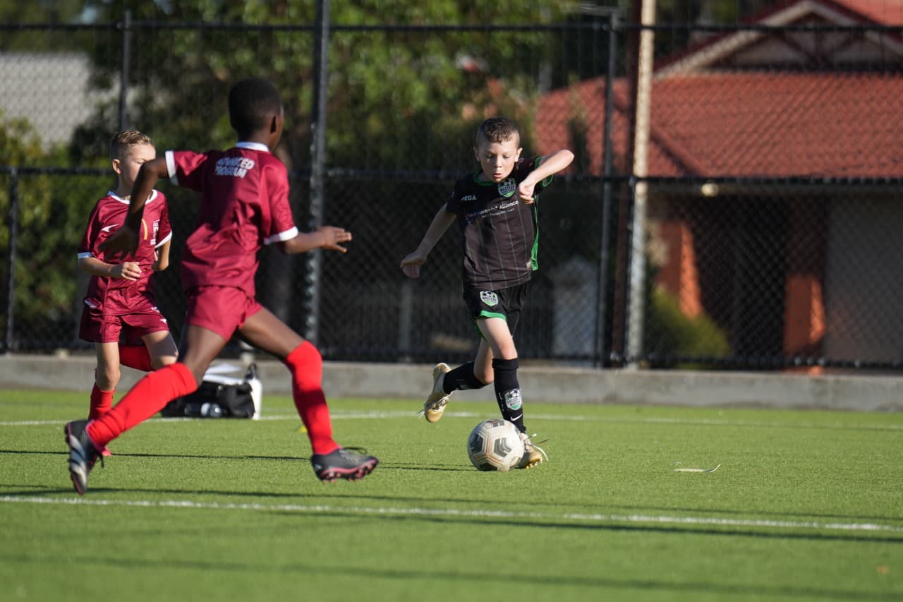 Elite youth soccer player competing at Mastery Football Academy Adelaide